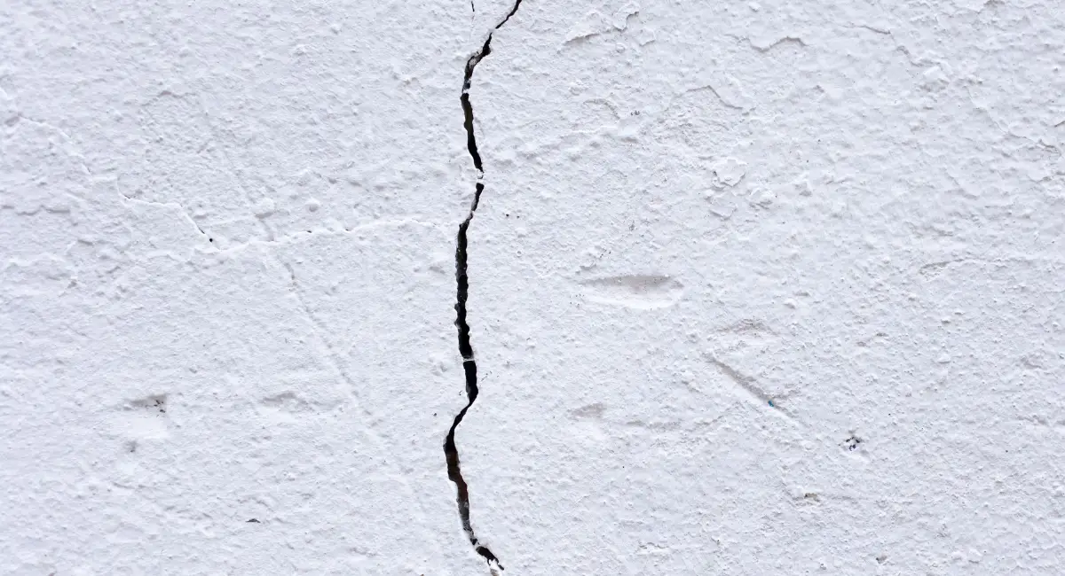 Grieta en una pared
