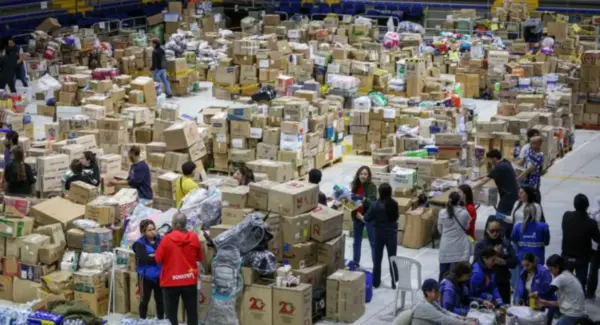 Bogotá hizo sentir su solidaridad en medio de la emergencia con más de 2.300 toneladas de ayuda humanitaria