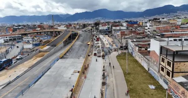 Cambios en la Autopista Sur por obras en la Avenida Carrera 68: cierres y desvíos