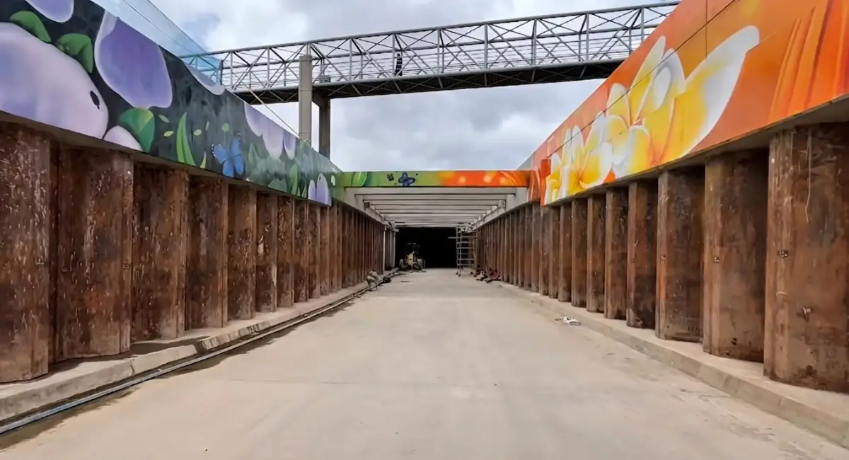 Deprimido de la avenida 68 con Américas