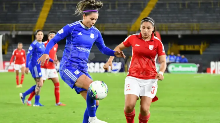 ¡Empate en el clásico capitalino! Santa Fe y Millonarios dejan abierta la semifinal en la Liga Femenina