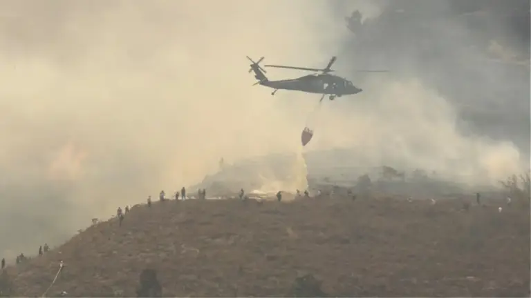 Incendio en Villa de Leyva deja más de 290 hectáreas afectadas: autoridades mantienen operativos