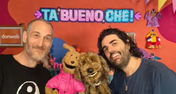 Patricio Crom y Leandro “Chusco” Stazi, dos artistas que encontraron otra melodía junto a Pache y Plumis en Ta Bueno Che