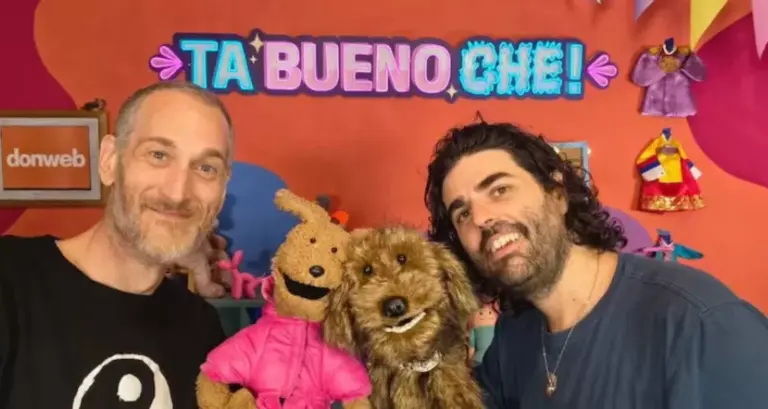 Patricio Crom y Leandro “Chusco” Stazi, dos artistas que encontraron otra melodía junto a Pache y Plumis en Ta Bueno Che