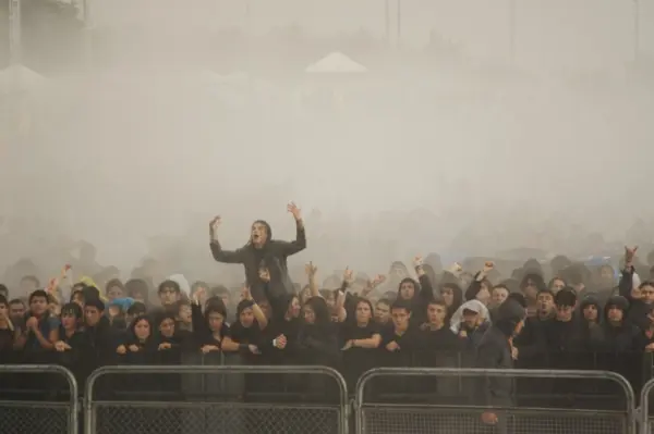 Nepentes recuerda la granizada de Rock al Parque 2017 y sus cuatro presentaciones
