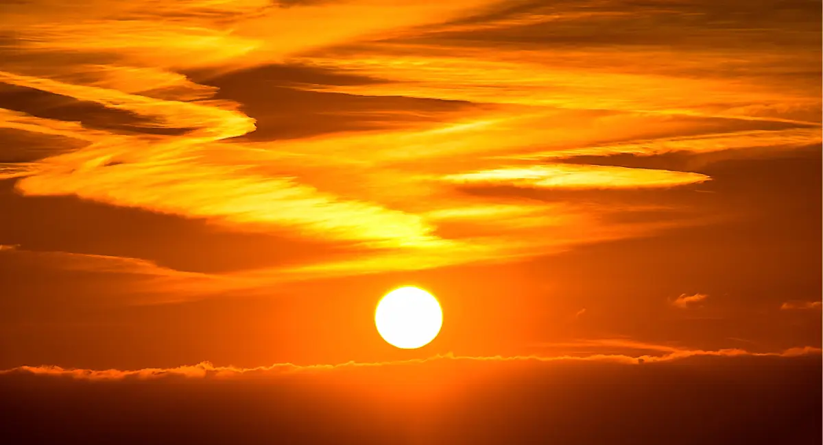 Sol intenso
