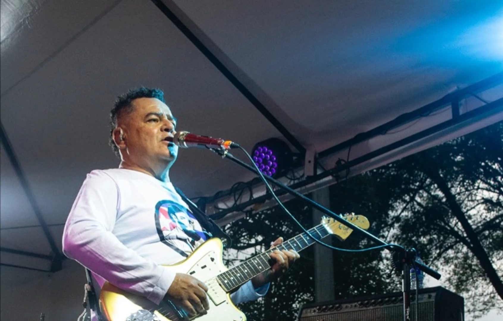 Juan Rojas, de 1280 Almas, recuerda la historia de Rock al Parque en Bogotá.