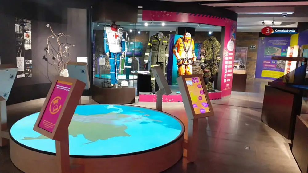 Bogotá tiene el único museo interactivo del riesgo para desastres naturales