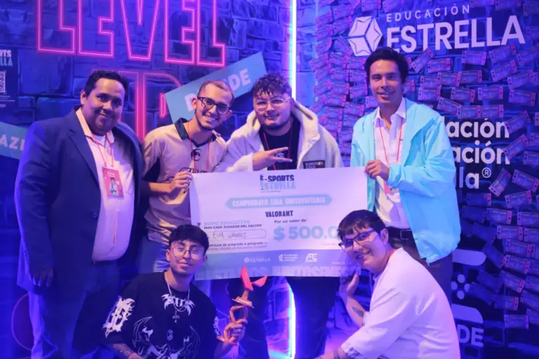 Ganadores de la Copa Colombia de E-Sports recibieron un bono para estudiar